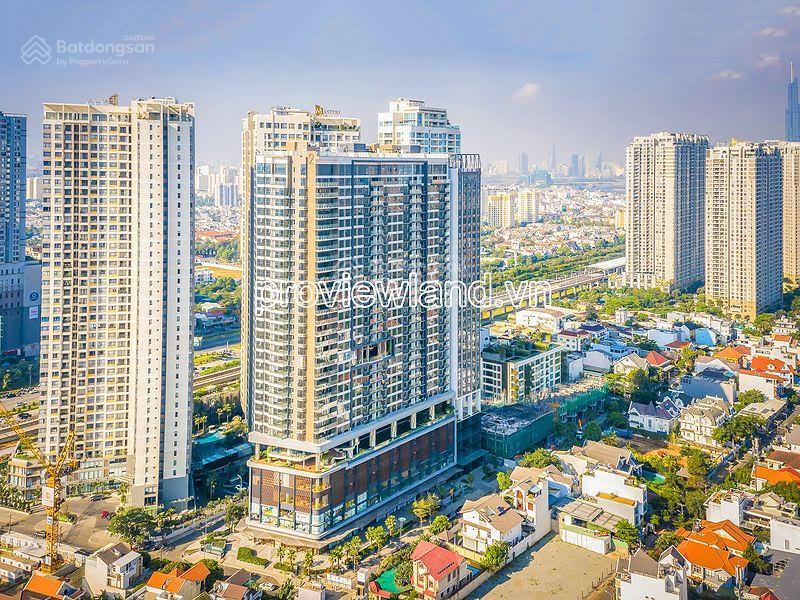 Bán căn hộ q2 thảo điền frasers tầng cao tháp t3 với 3 phòng ngủ view sông & thành phố