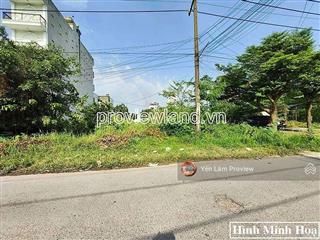 Bán đất biệt thự phú hữu, quận 9, gần gobal city, 605m2 đất, ngang 15.5m, gần sông