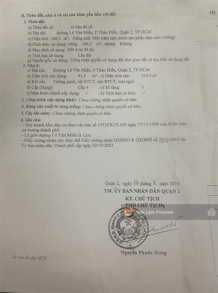 Bán nhà thảo điền, góc 2 mặt tiền lê văn miến, 3 tầng, 186.5m2, 89 tỷ