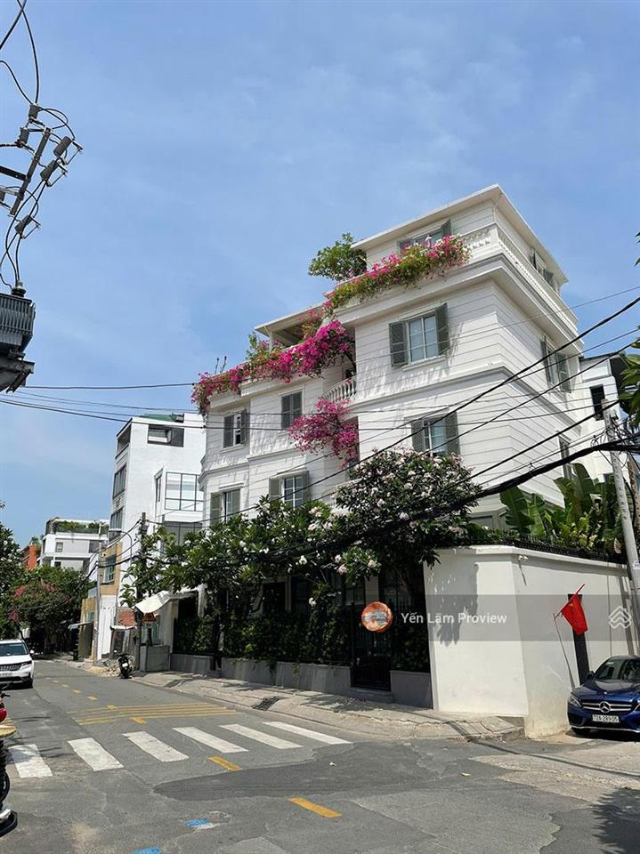 Bán nhà thảo điền, góc 2 mặt tiền lê văn miến, 3 tầng, 186.5m2, 89 tỷ