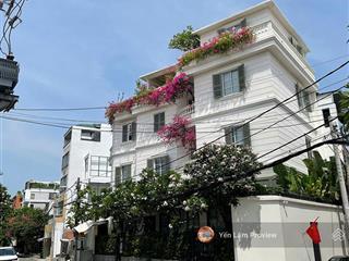 Bán nhà thảo điền, góc 2 mặt tiền lê văn miến, 3 tầng, 186.5m2, 89 tỷ