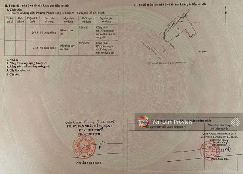 Bán nhà 2 mặt tiền đỗ xuân hợp thủ đức, 290m², cho thuê hơn 1 tỷ/năm, giá 71 tỷ