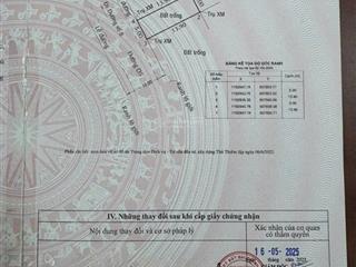 Bán lô đất tái định cư 1.8ha bình khánh, phường an khánh, tp.hcm giá 12.588 tỷ / lô