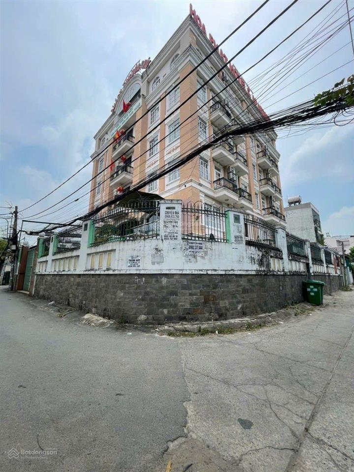 Bán bất động sản dòng tiền  khách sạn  căn hộ dịch vụ 3 mặt tiền, hầm + 6 tầng, dt 500m