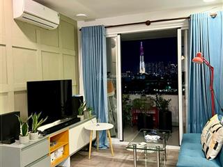 Hàng hiếm chung cư 4s riverside căn góc cho thuê 2pn 2wc 75m2 có ban công giá 14 tr. 0902 509 ***