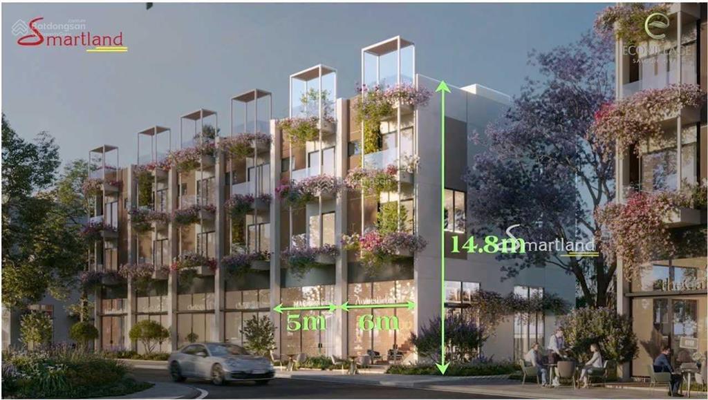 Tôi cần tiền, cần bán lại căn nhà phố 2 mặt tiền eco village sg river giá 7 tỷ 5