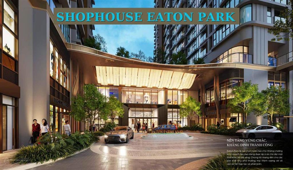 Tôi cần bán shophouse mặt tiền mai chí thọ quận 2  eaton park  49 tỷ