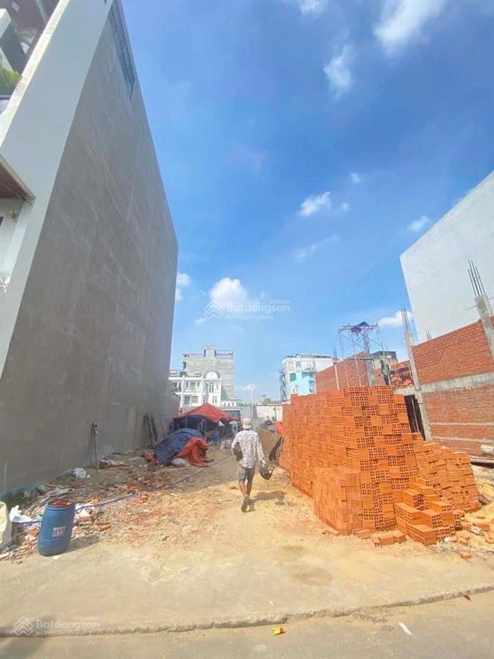 Đất 4x25m 100m2 xây 5 tầng khu dân cư cáo cấp trần thị năm q12 hơn 5 tỷ