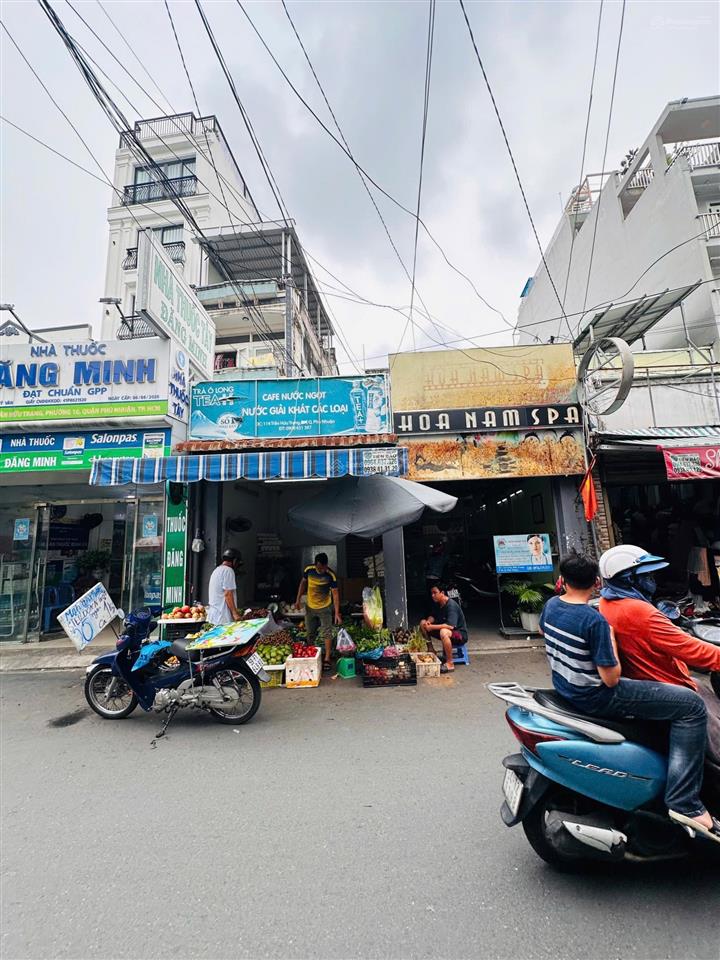 Mặt tiền đường phường 10  phú nhuận 6.3x38m 220m2 được xây hầm 6 lầu