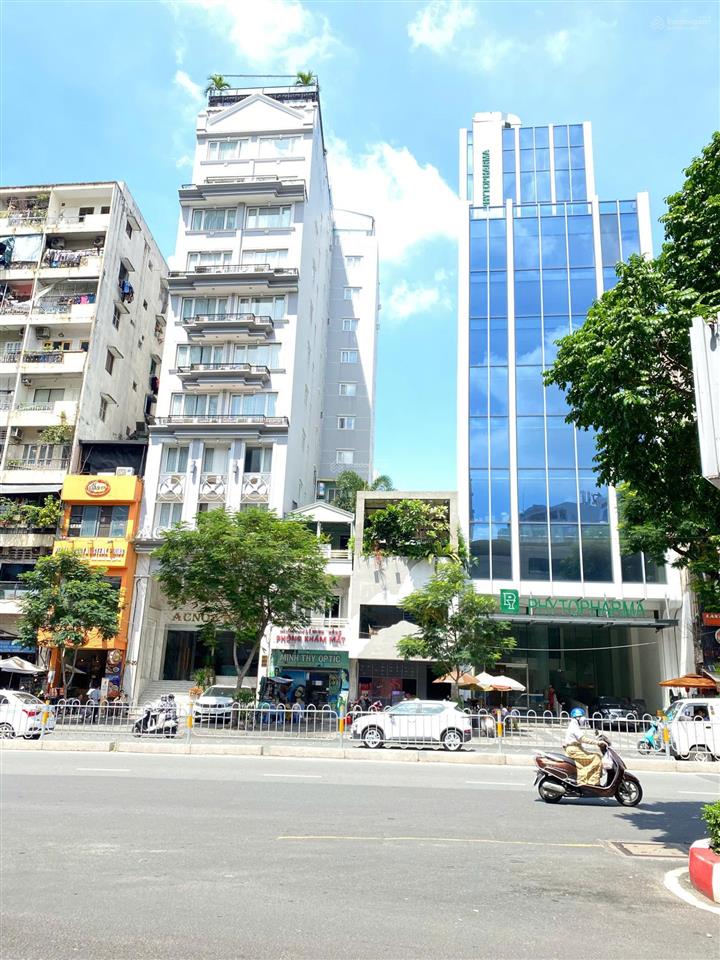 Hạ 15 tỷ, bán gấp mặt tiền tôn thất tùng, quận 1 (4 x 24m) hầm 9 tầng, hđt 160tr/tháng, giá 45 tỷ