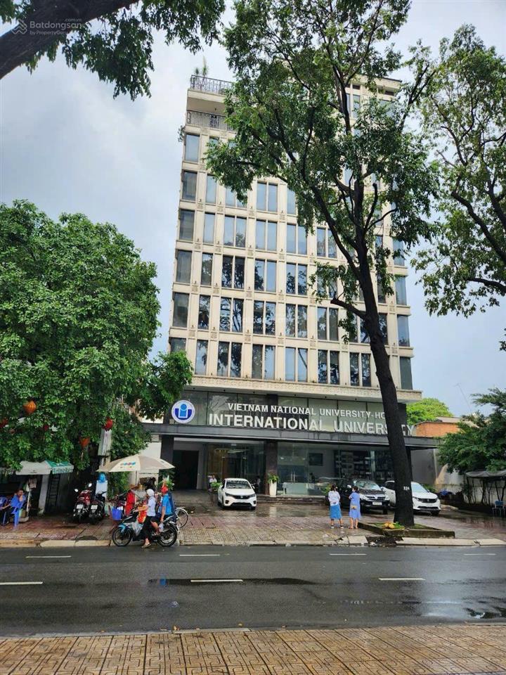 Bán tòa nhà mt đường nguyễn duy trinh, tp thủ đức. dt 21m x 99m ,hầm 7 tầng,hđt 450 triệu/tháng