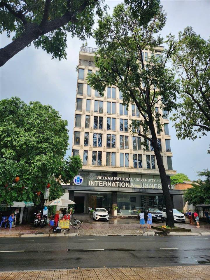 Bán tòa nhà mt đường nguyễn duy trinh, tp thủ đức. dt 21m x 99m ,hầm 7 tầng,hđt 450 triệu/tháng