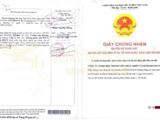 Cc bán căn nhà mt trần lựu  p.an khánh tp thủ đức dt 4x20 dtcn 80 m2 ds sàn 300m2 h  3 tầng  st
