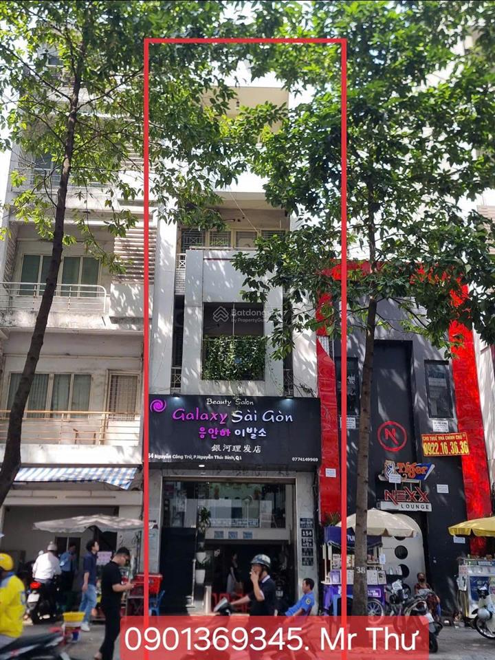 Cc bán nhà 6,5 tầng số 154 nguyễn công trứ  quận 1 dt 4,5x21 dtcn 91.1m2 giá 62,8 tỷ  0901 369 ***