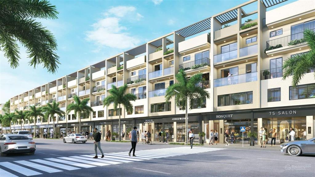 Shophouse la home mặt tiền đại lộ 60m, xây dựng 5 tầng, sinh lời tốt nhất, hàng cực hiếm