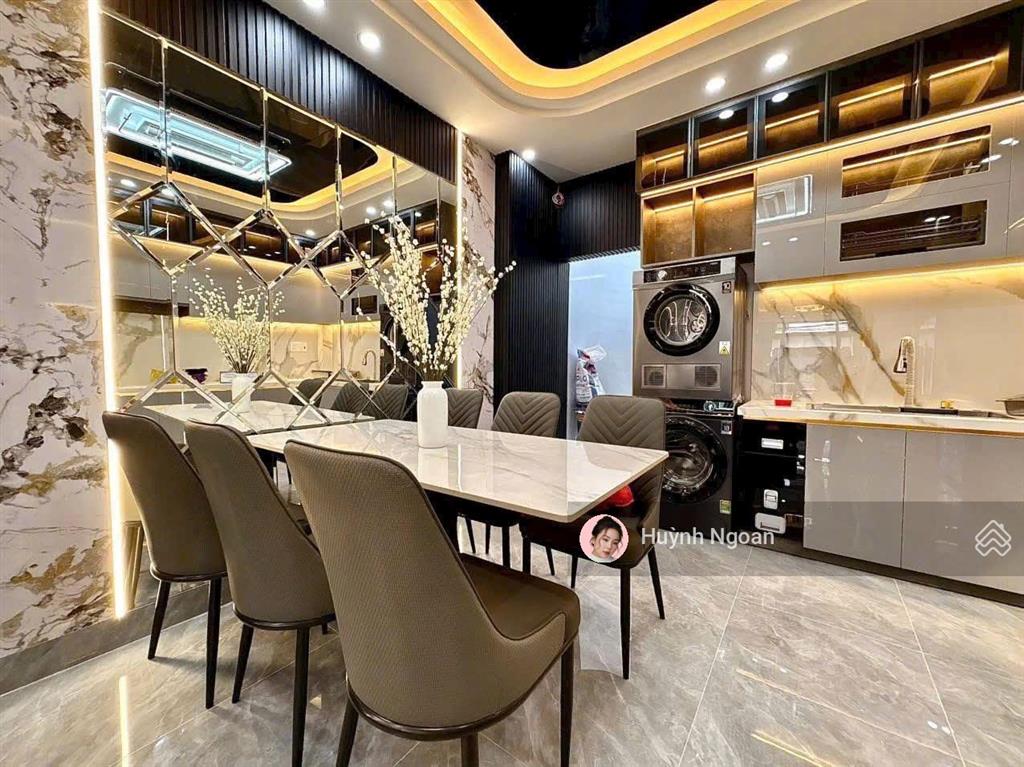 Nhà mới full nội thất cao cấp hẻm xe hơi 1942 đường huỳnh tấn phát tt. nhà bè  qua phú mỹ hưng 5ph