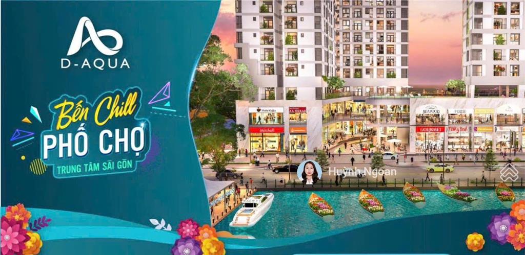 Shophouse khối đế dự án daqua view sông hoàn thiện hoạt động ngay thanh toán chỉ 4tỷ800 dt 165m2