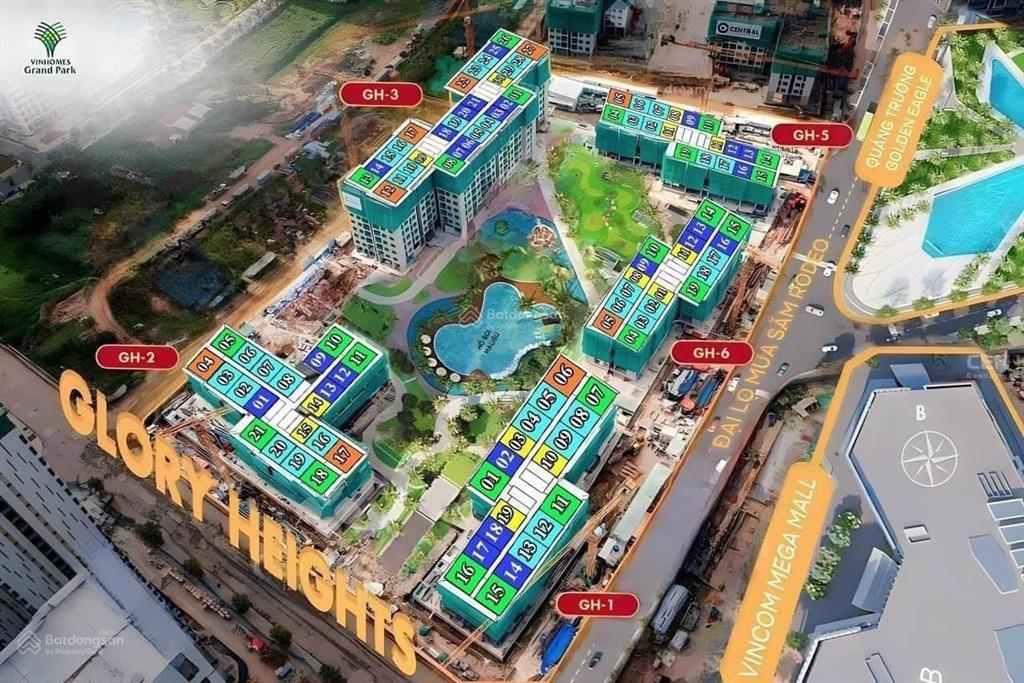 Glory heights kề vincom giá 2pn 67m2 3,1 tỷ