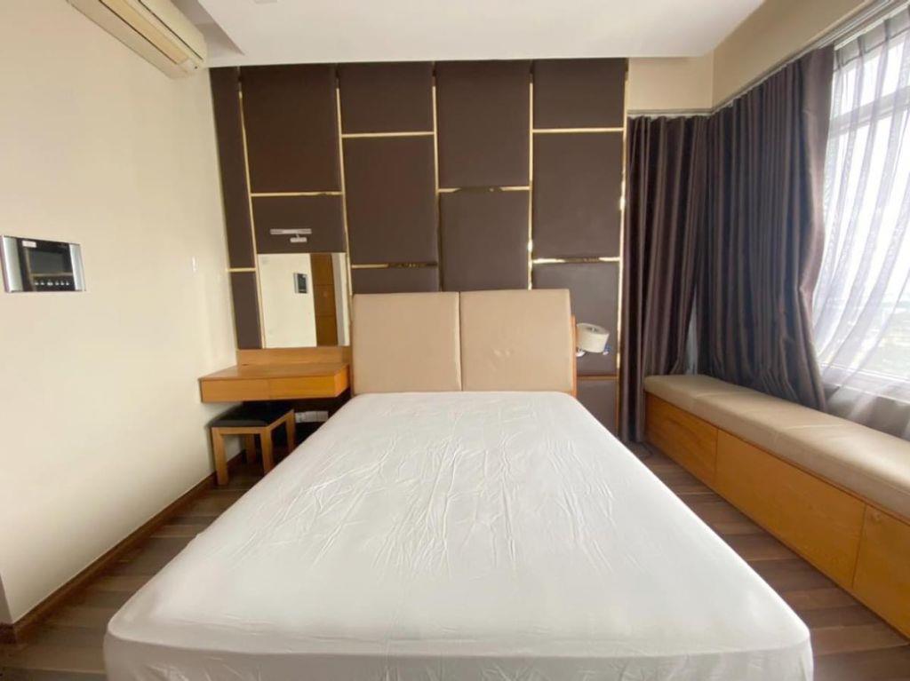 Cho thuê 2 phòng ngủ, lầu cao view sông tuyệt đẹp, nội thất cao cấp giá 20 triệu/tháng