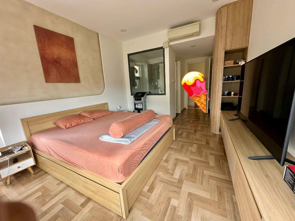 Bán căn hộ 2 phòng ngủ sân vườn, nhà mới nội thất cao cấp giá 9.7 tỷ/căn