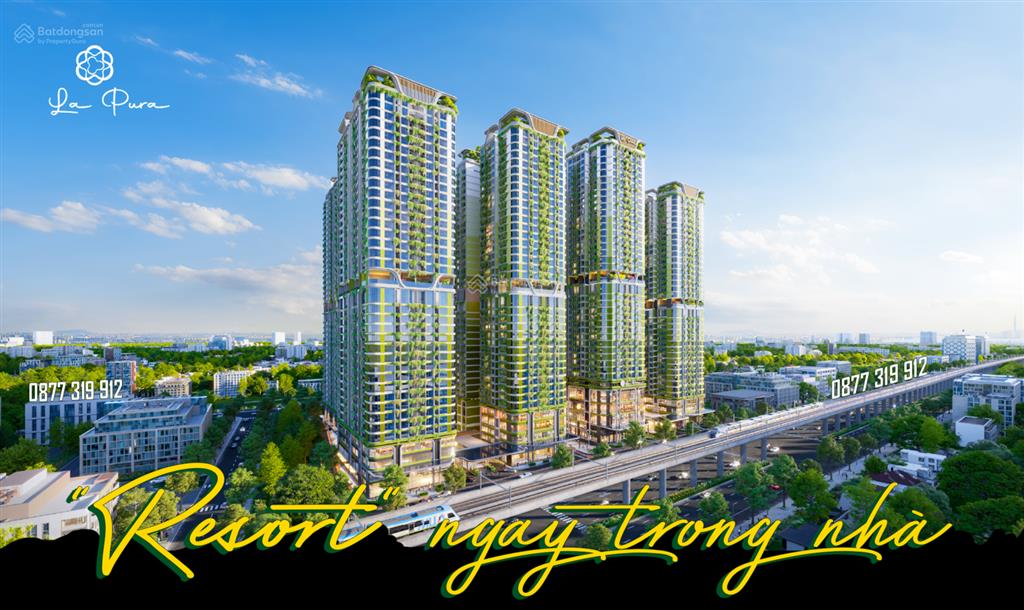 Căn hộ la pura loại 2 phòng ngủ diện tích 65m2 bàn giao full nội thất cao cấp xách vali vào ở ngay