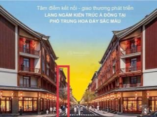 Bán nhà phố mt phố trung hoa  vinhomes green city, cách đường 3/2 chỉ 20m. chỉ 5.8 tỷ. dt 256m2