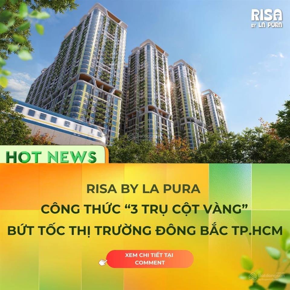 La pura căn hộ resort, ga metro trước nhà giá từ 2,3 tỷ thanh toán chỉ 10% nhận nhà
