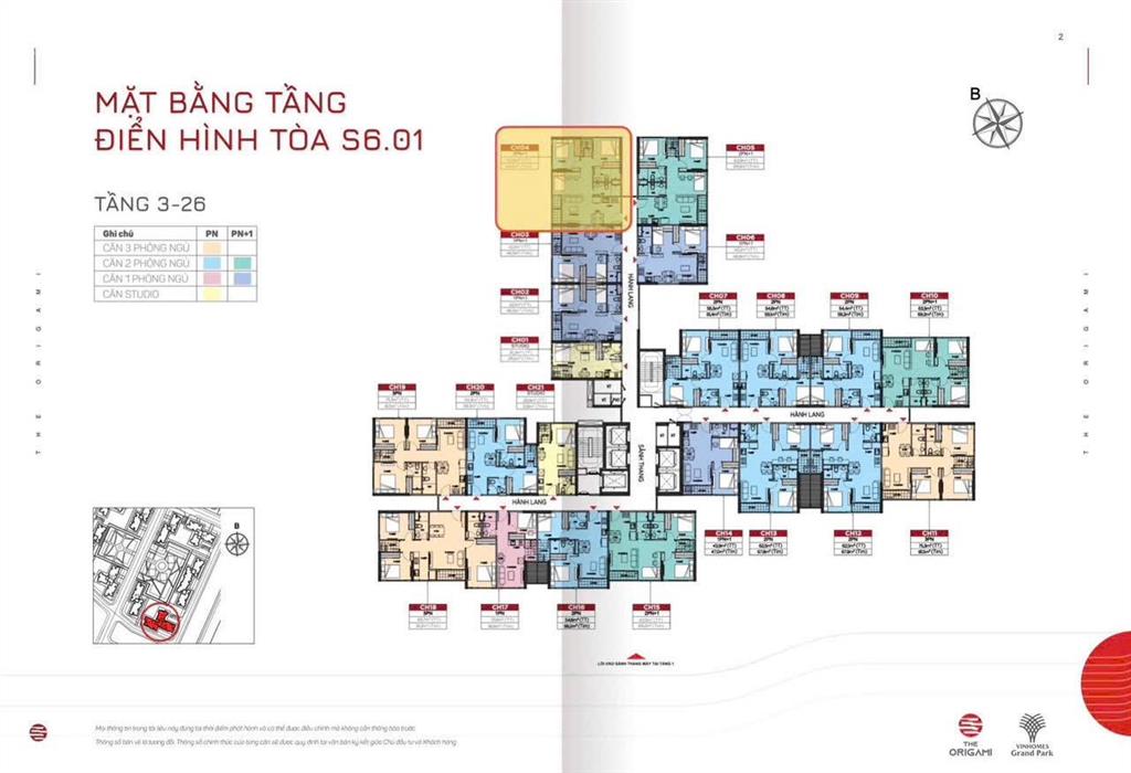 Duy nhất 1 căn 2pn+ origami | chiết khấu đến 1,5 tỷ, thanh toán giản 18 tháng