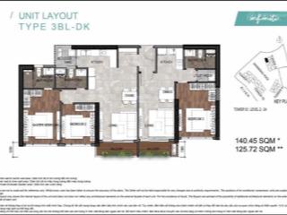 Cần bán gấp căn hộ the infiniti căn góc 3pn, diện tích 140m2 view hồ bơi cực đẹp giá rẻ nhất dự án