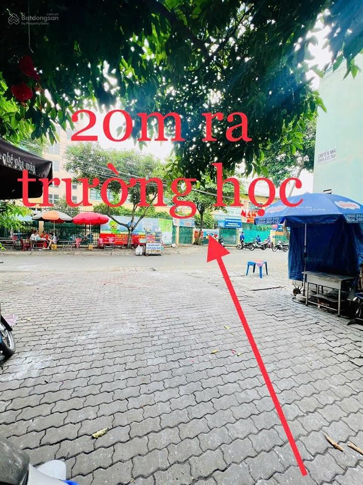 Cần bán gấp căn nhà 3 tấm mtkd đường nhựa 10m gần trường học
