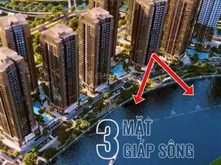 Căn góc 2pn view sông hiếm nhất the privé quận 2. giá đợt 1 chỉ 9,933 tỷ, chiết khấu ngay 5%!