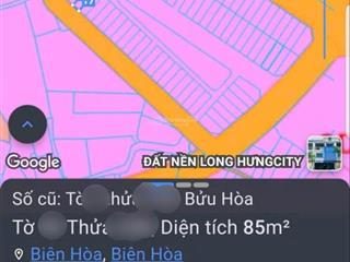 Siêu phẩm 2 mặt tiền, tđc bửu hoà, đường nhựa 10m, sổ sẵn chỉ 3,2 tỷ