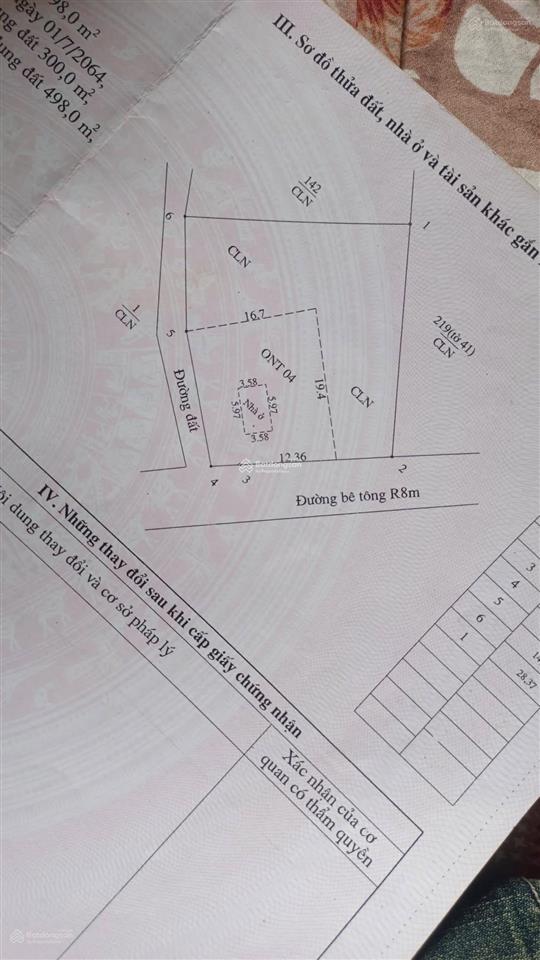 Lô đất cách biển chỉ 500m dt vừa 798m2 giá 5,2 tỷ