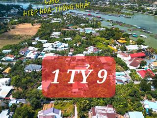 Gần aeon mall, cầu thống nhất hiệp hòa, 60 m2, 1 tỷ 9, sổ hồng riêng full thổ cư