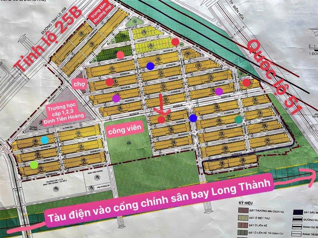Chỉ hơn 2,6 tỷ sở hữu ngay lô cực đẹp kdc an thuận cổng chính sân bay long thành đồng nai