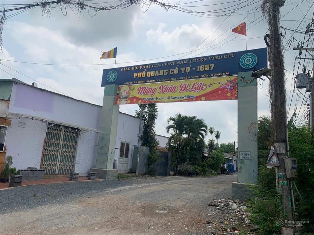 Bán gấp lô đất khu chùa phổ quang, xã bình hoà cũ. diện tích 96m2, thổ cư 100%, shr, giá 1,75 tỷ