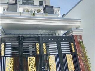 Nhà lầu trệt đường xe tải mới xây chỉ 2.75 tỷ 4mx16m shr hoàn công