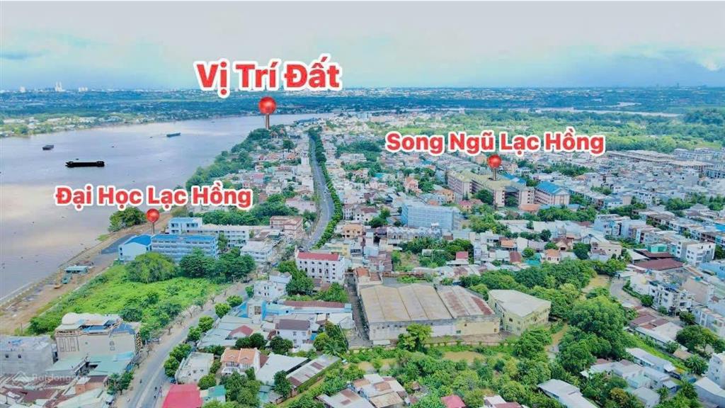 Bán đất mặt tiền đường ven sông đồng nai kế di tích nhà đốc phủ thanh sổ hồng 1164m2 giá 148 tỷ