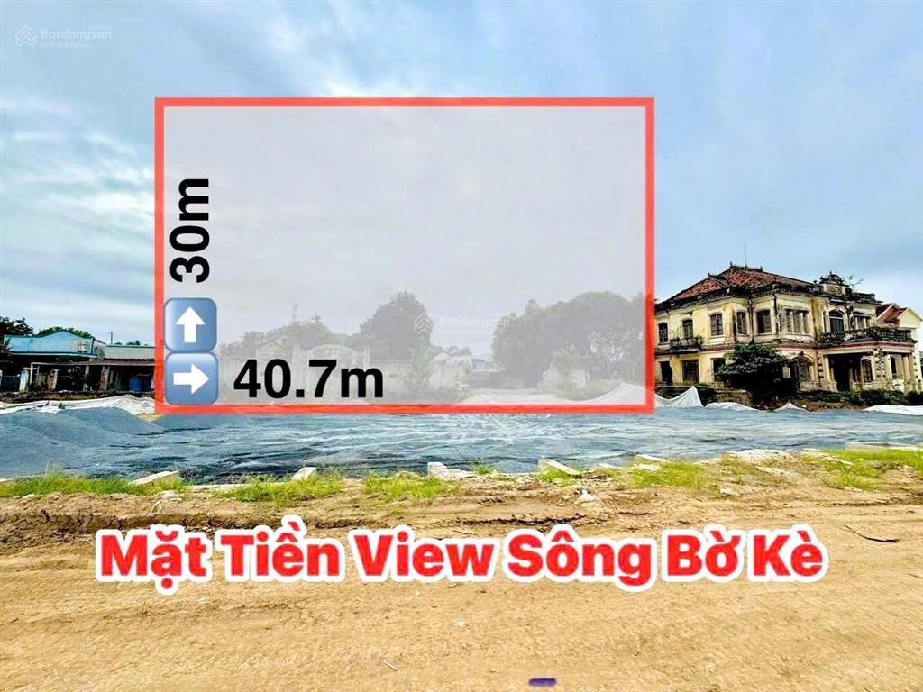 Bán đất mặt tiền đường ven sông đồng nai kế di tích nhà đốc phủ thanh sổ hồng 1164m2 giá 148 tỷ