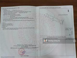 Bán đất mặt tiền đường bình lục long phú, phường tân triều sổ hồng riêng 298m2 giá 2.8 tỷ