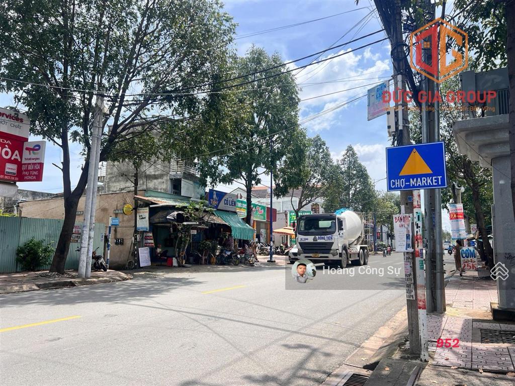 Bán nhà phường hiệp hòa, khu cư xá ngân hàng 1 trệt 1 lầu sổ hồng 373m2 thổ cư ngang 12m giá 17 tỷ