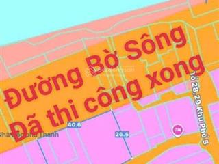 Bán siêu mặt tiền bờ kè sông đồng nai, bửu long, biên hòa, dt 40 x 27m = 1200m có 750m2 thổ cư, 50t