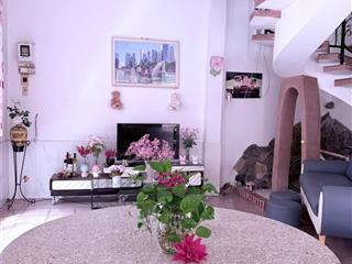 Bán nhà 1 trệt 1 lầu, dt 7,9 x 15m = 146m sổ hồng, giá 3,8 tỷ sát kdc d2d thống nhất, biên hòa