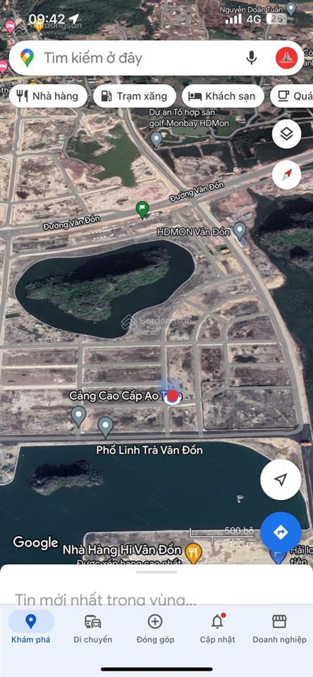 Cần bán lô đất cách cảng ao tiên 100m, thuộc dự án ao tiên vđ, qh xây 16 tầng