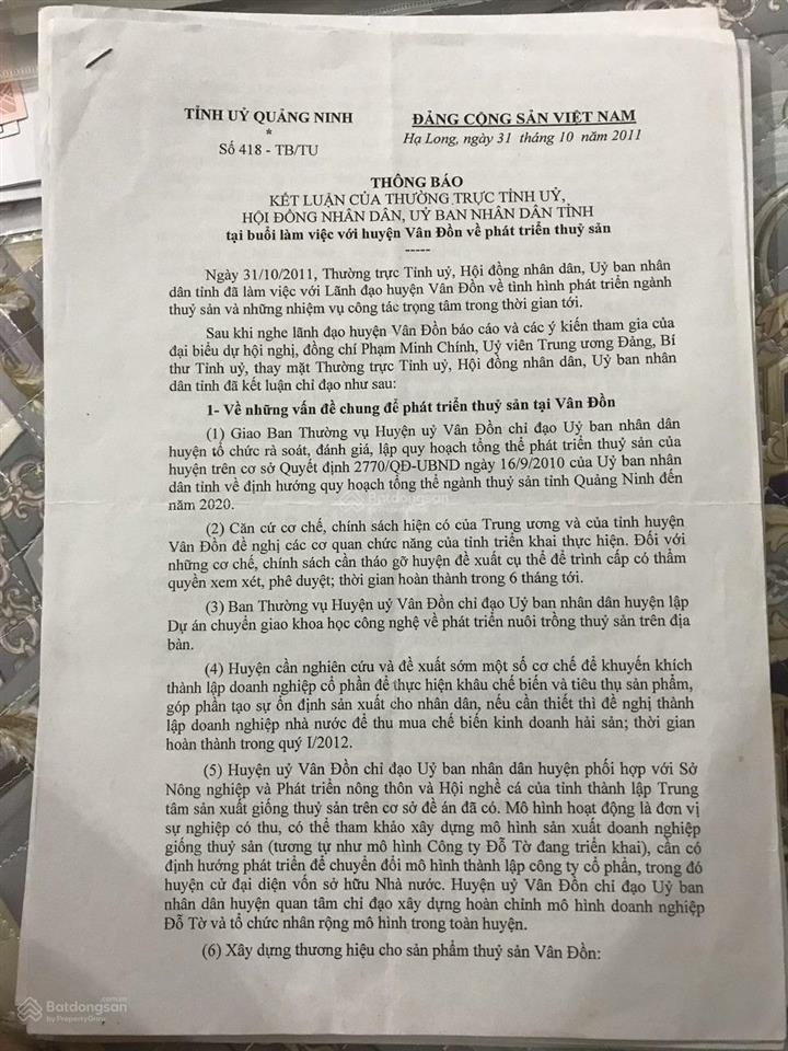 Chính chủ bán đảo đẹp nhất vịnh bái tử long.  0934 216 ***