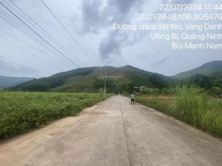 Bán gấp 158,1m2 lô đất khu 5a phường vàng danh, uông bí, quảng ninh