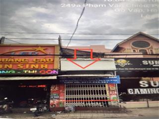 Bán nhà mặt tiền 251 phạm văn chiêu, phường 14, gò vấp