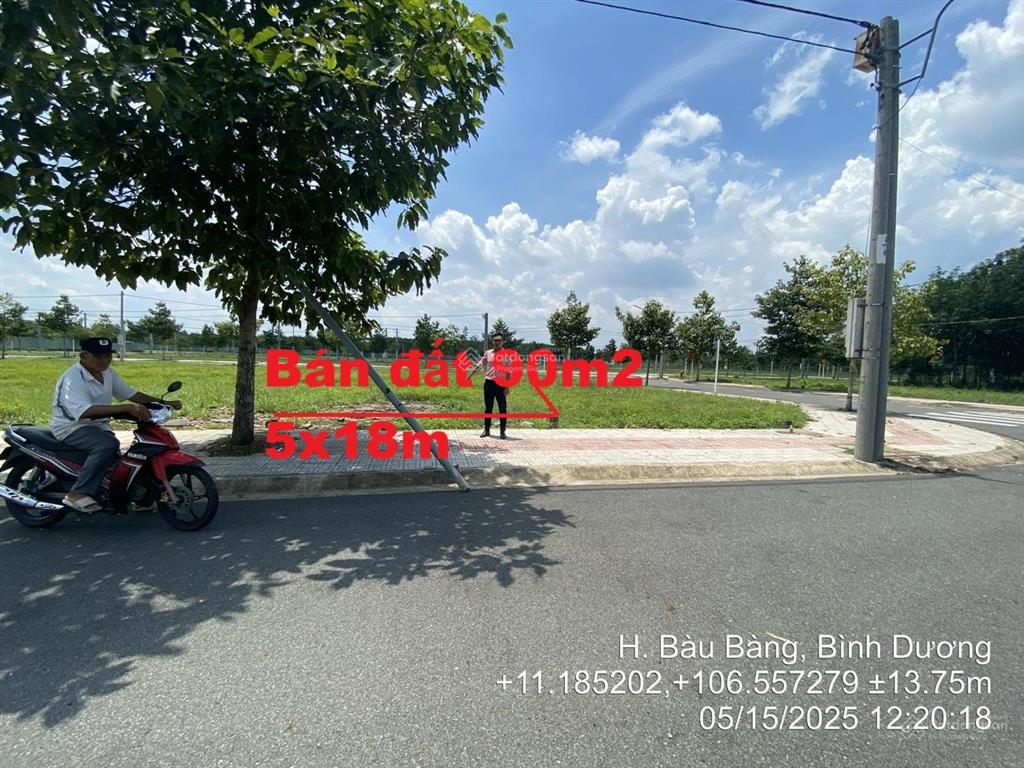 Bán đất 5x18m mặt tiền đường d11, long nguyên giá siêu tốt