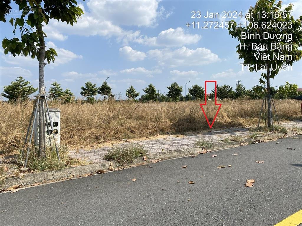 Bán đất mặt tiền đường nhựa d5 trung tâm thị trấn lai uyên, bàu bàng