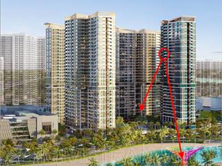 Cực phẩm! căn góc 2pn opus one, vinhomes grand park 80m2, 5,7 tỷ, view nội khu, công viên. xe vf3